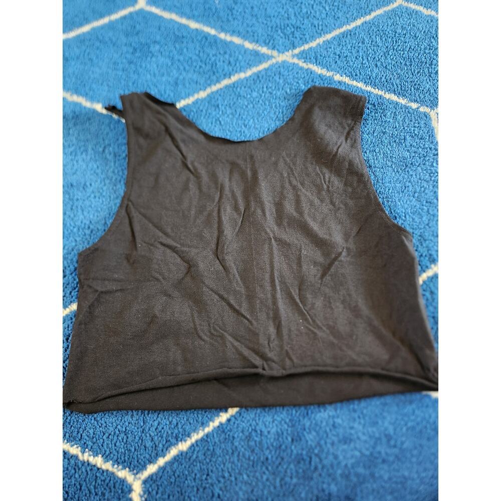 Women's United We Stand Eagle & Skull Crop Top - Picture 3 of 3